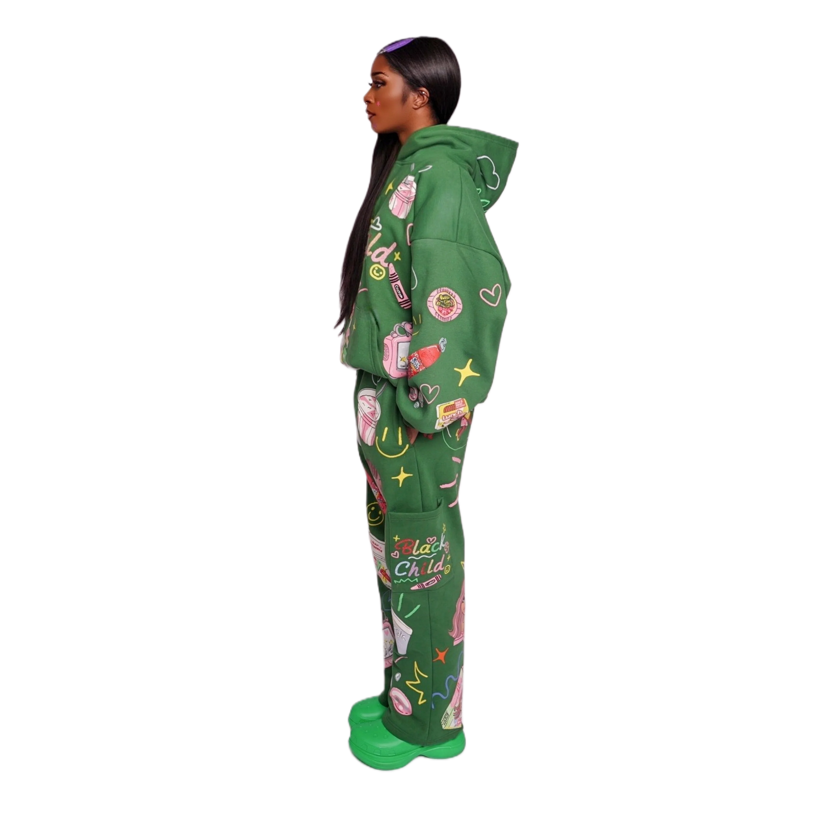 The Childhood Sweatpants (Pine Green) - Image 6