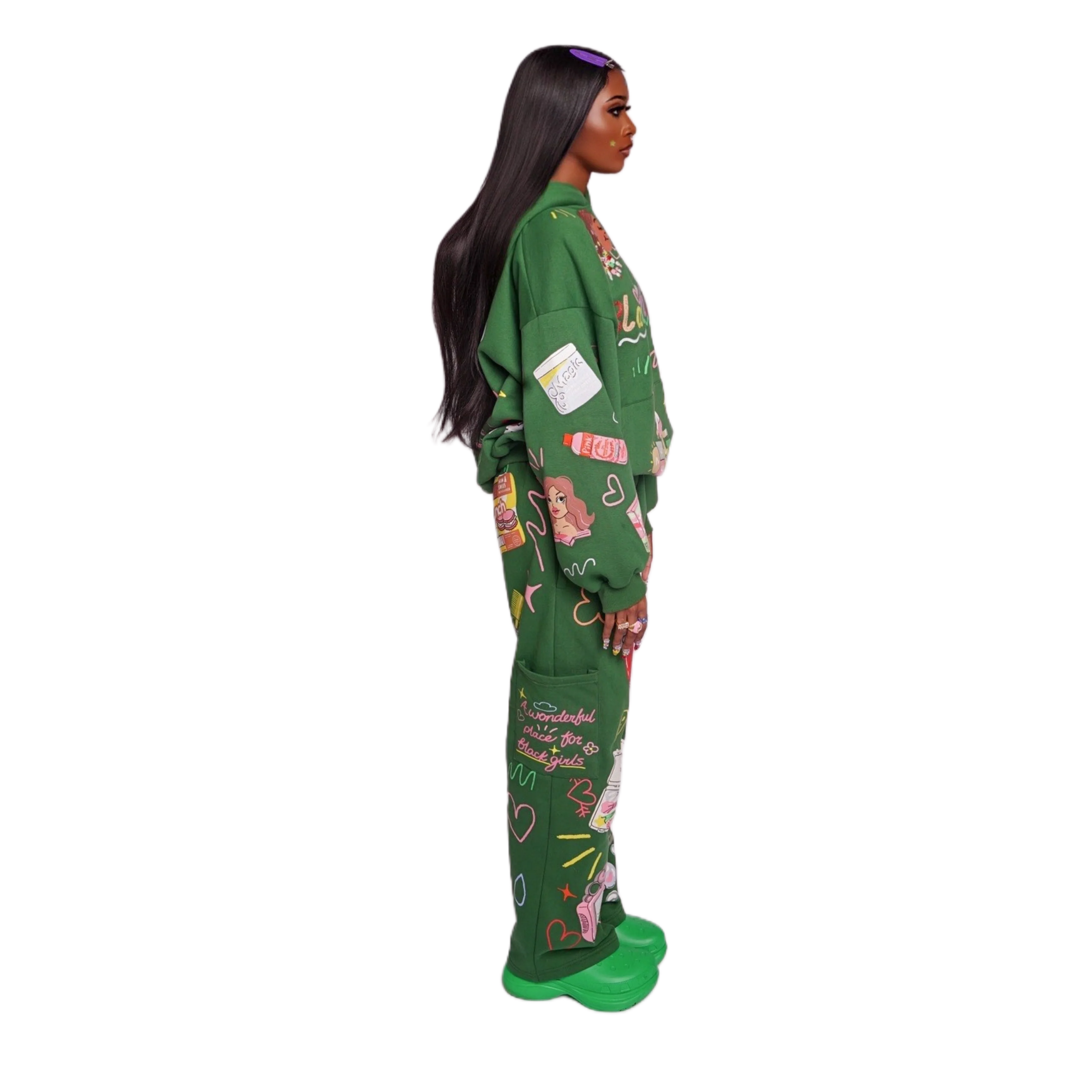 The Childhood Sweatpants (Pine Green) - Image 8